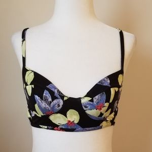 Free People floral bra